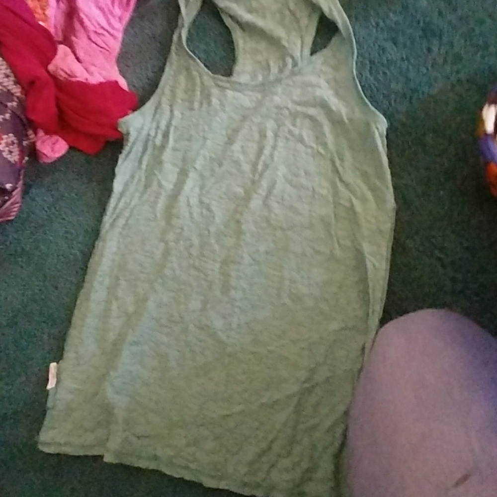 See through lace top